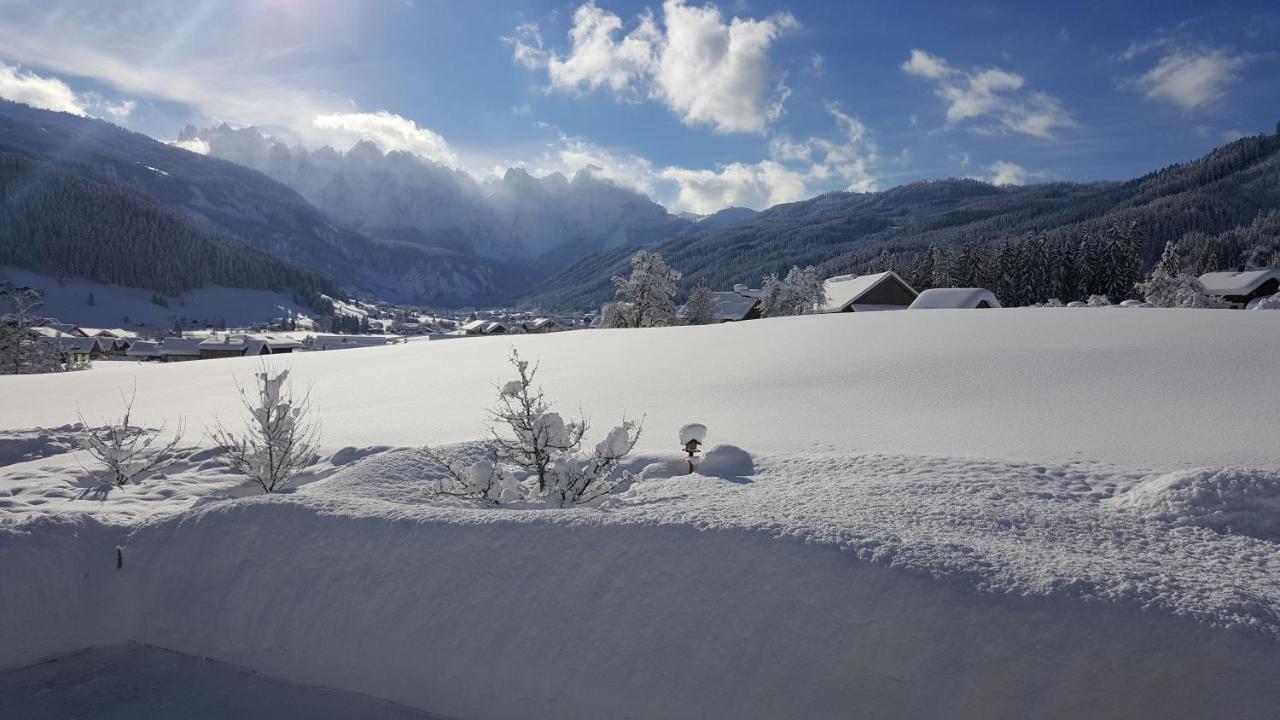 Appartement Alpenblick โกเซา ภายนอก รูปภาพ