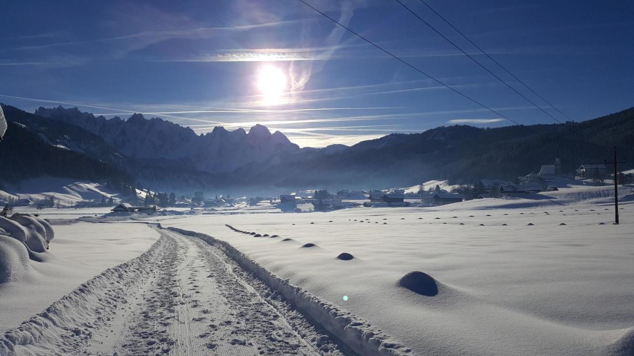 Appartement Alpenblick โกเซา ภายนอก รูปภาพ